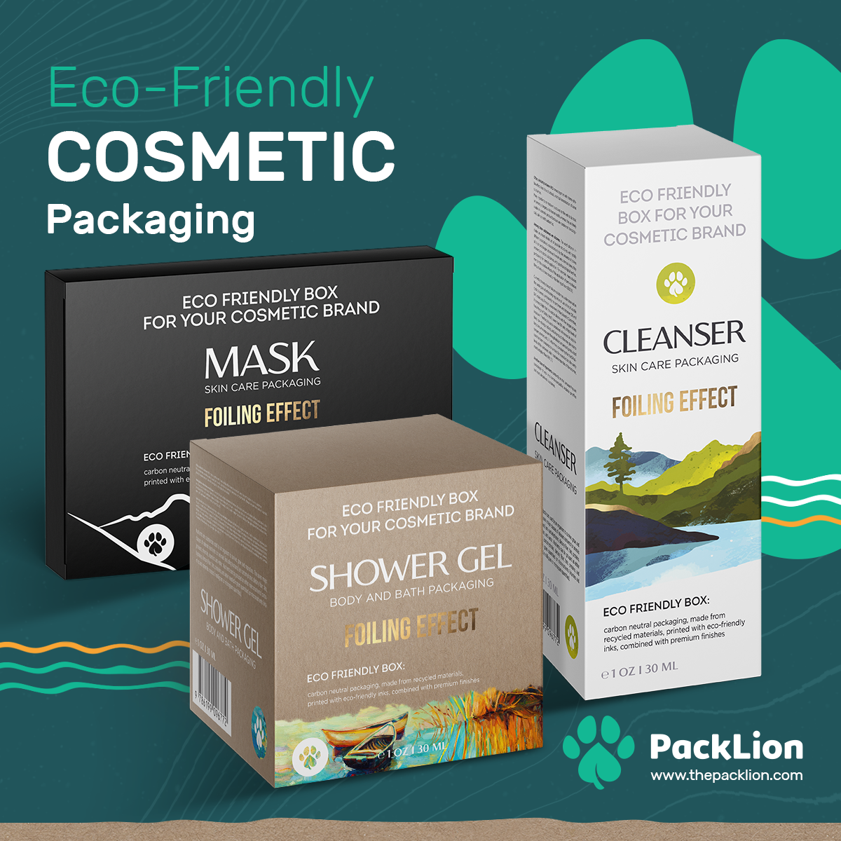 Buying Cosmetics Eco-Friendly Packaging has never been easier!